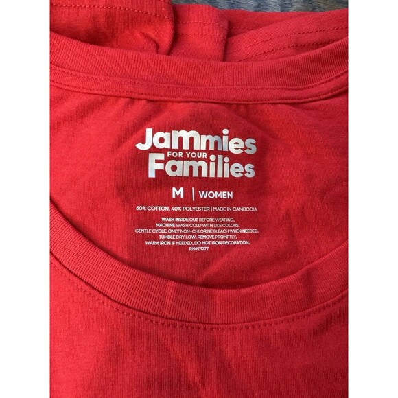 Womens Red Santa Claus Coming Soon Christmas Holiday Pajamas Sleep Set Size M - Picture 7 of 12